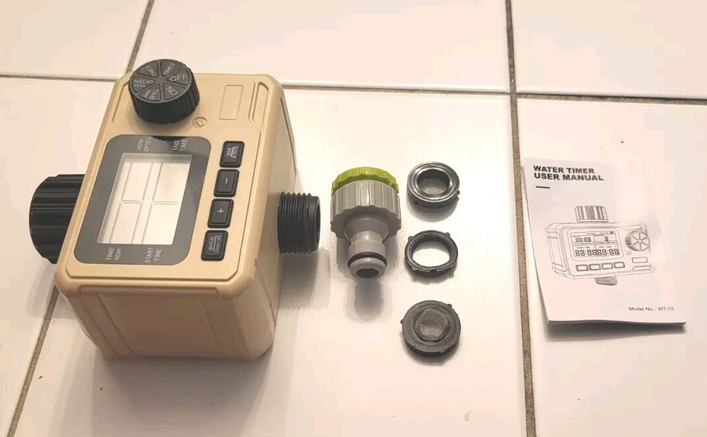 Water Timer Model Number WT-02✍️