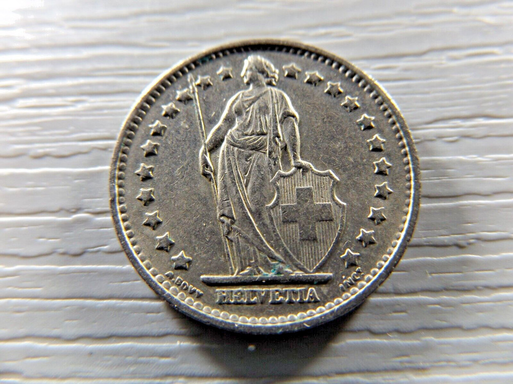 SWITZERLAND 1970 1 Franc