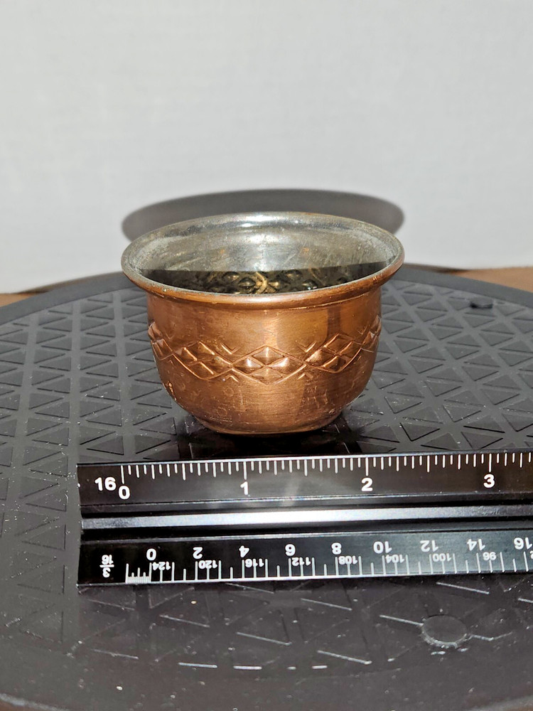 Turkish Copperware Coffee Cup