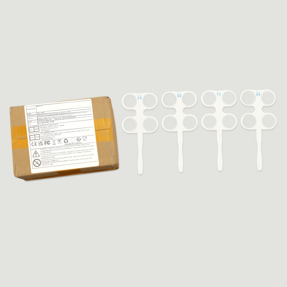 For Lens Confirmation Test Tools Optical Flipper Optometry Plastic Flip White