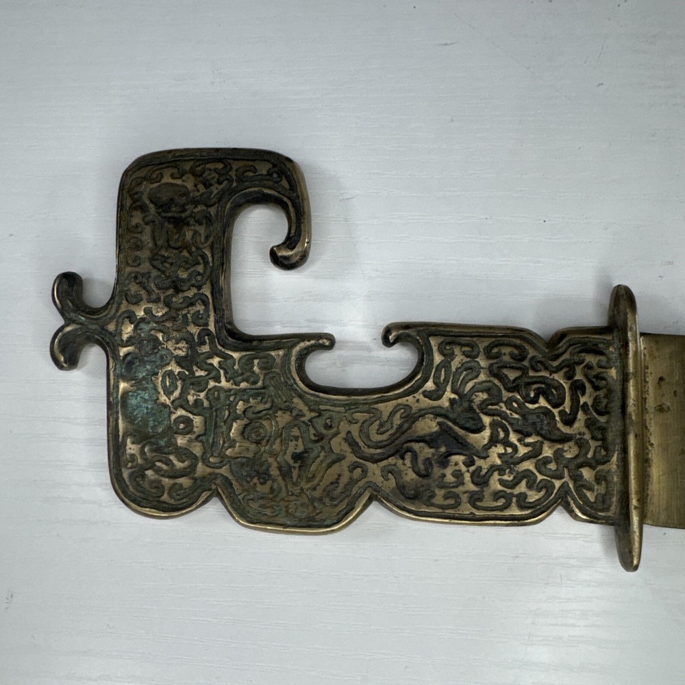 Vintage Fully Brass Solid Blade Cool Design