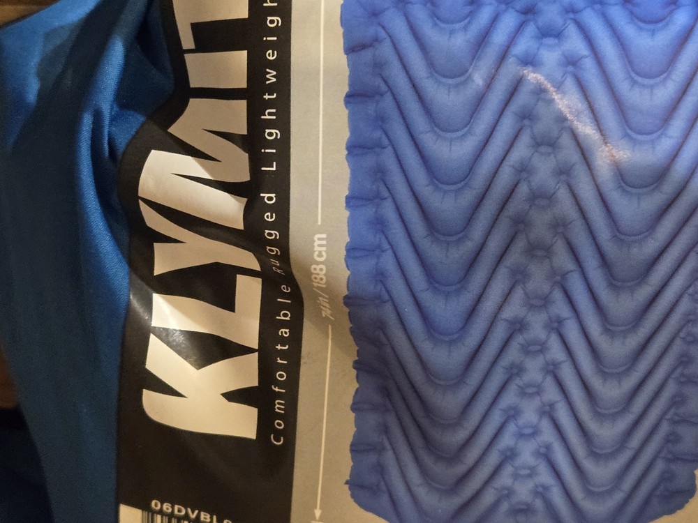 Klymit Static Double V two-person sleeping camping pad