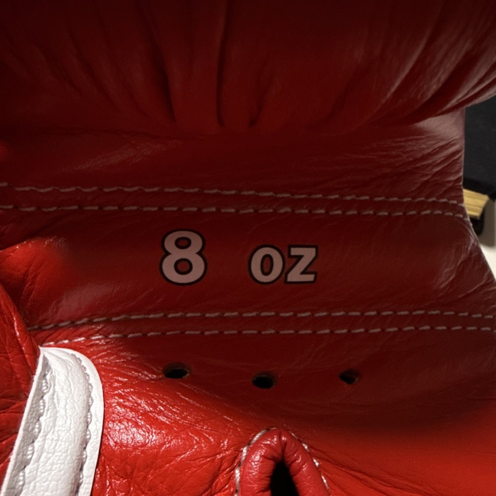 Winning Boxing Bag Gloves Red 8 oz Training