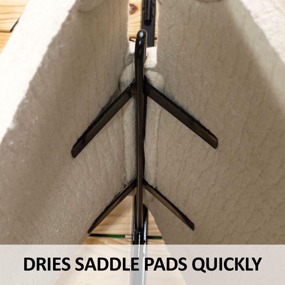Easy-Up Max Air 10 Hook Mounted Pad Rack | Quick Drying | Space-Saving Design