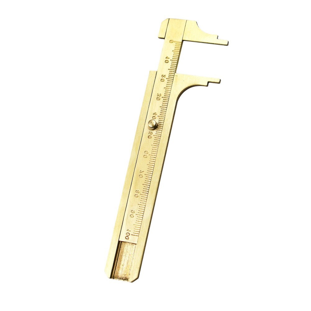 Gauge Digital Caliper Double Scale Brass Pocket Caliper