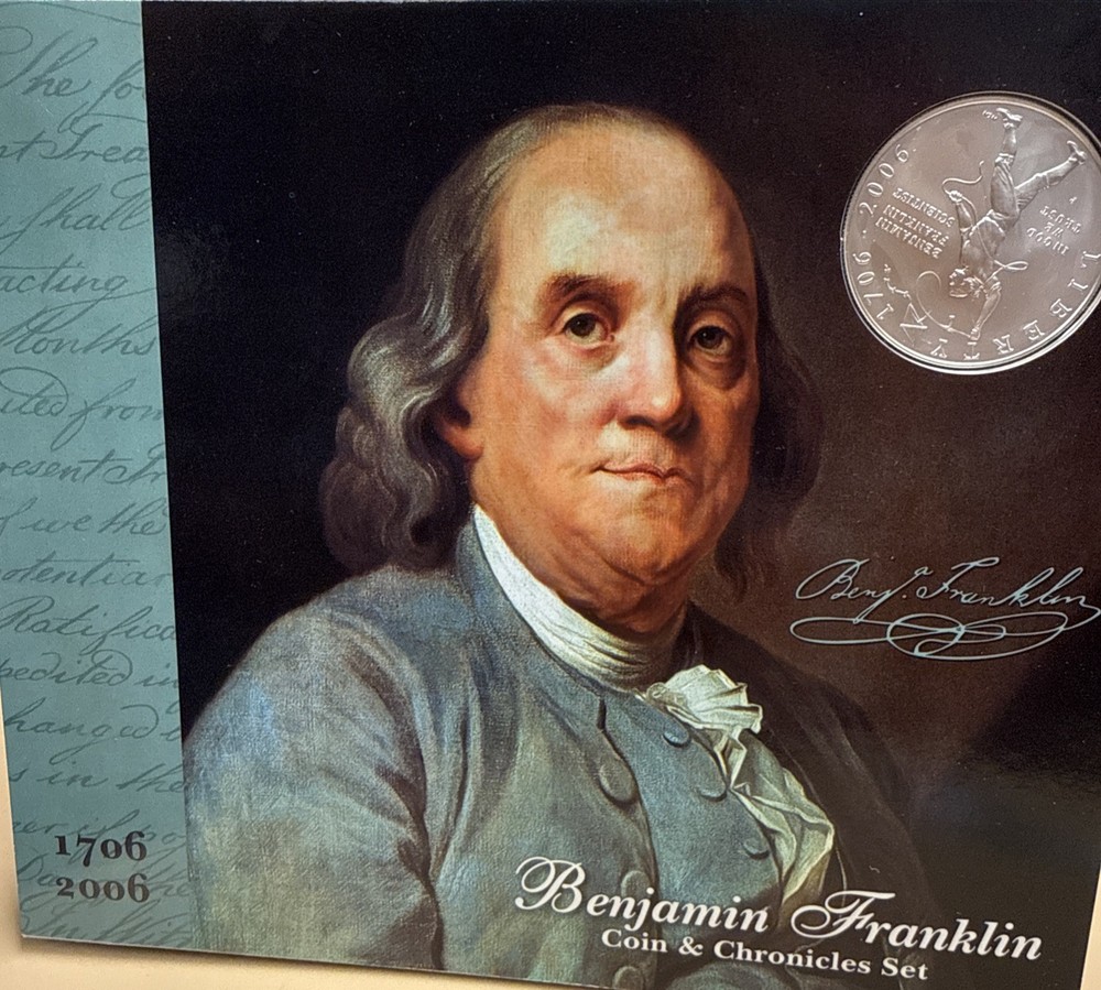 Benjamin Franklin Coin & Chronicles Set