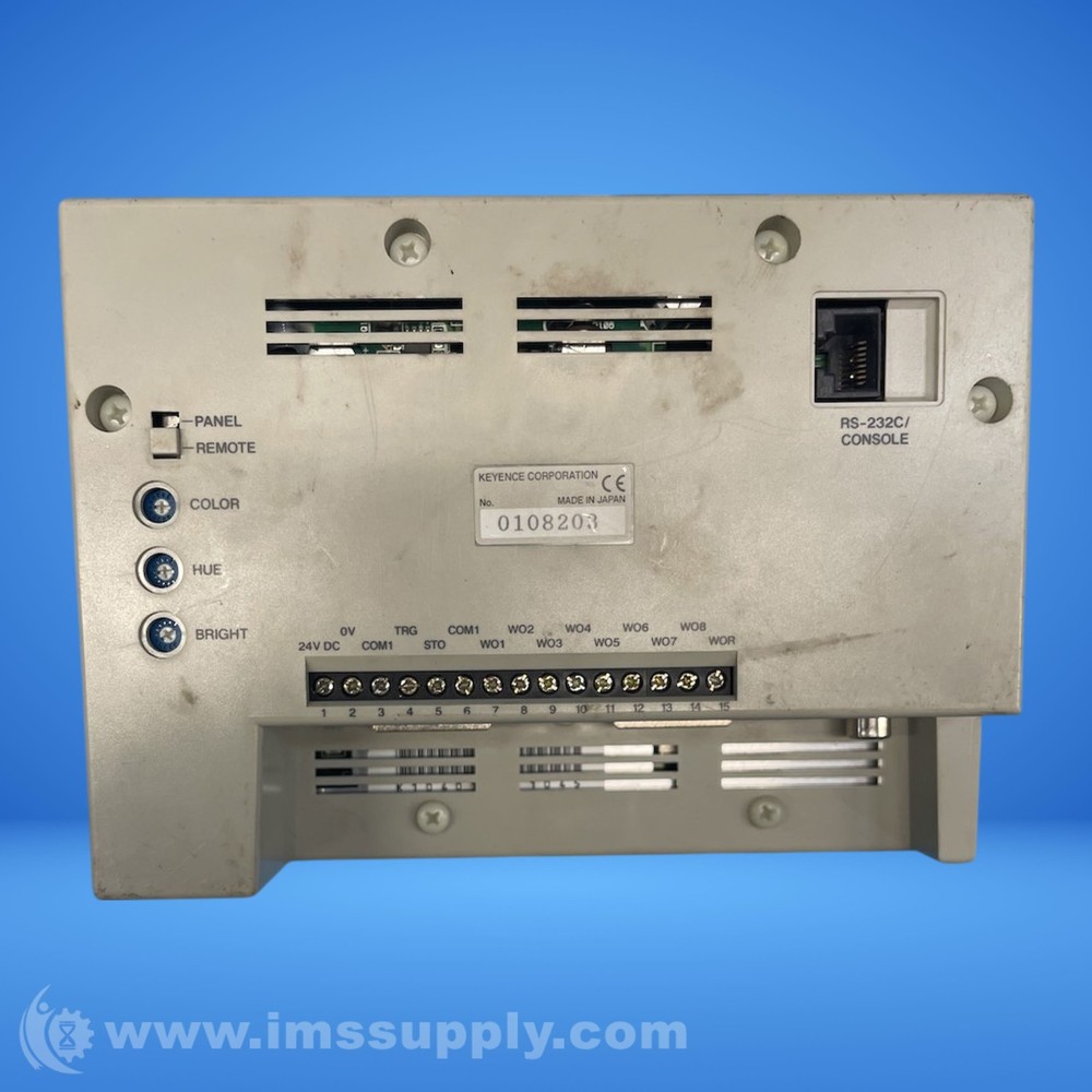 Keyence CV-551 Image Sensor Controller Display USIP