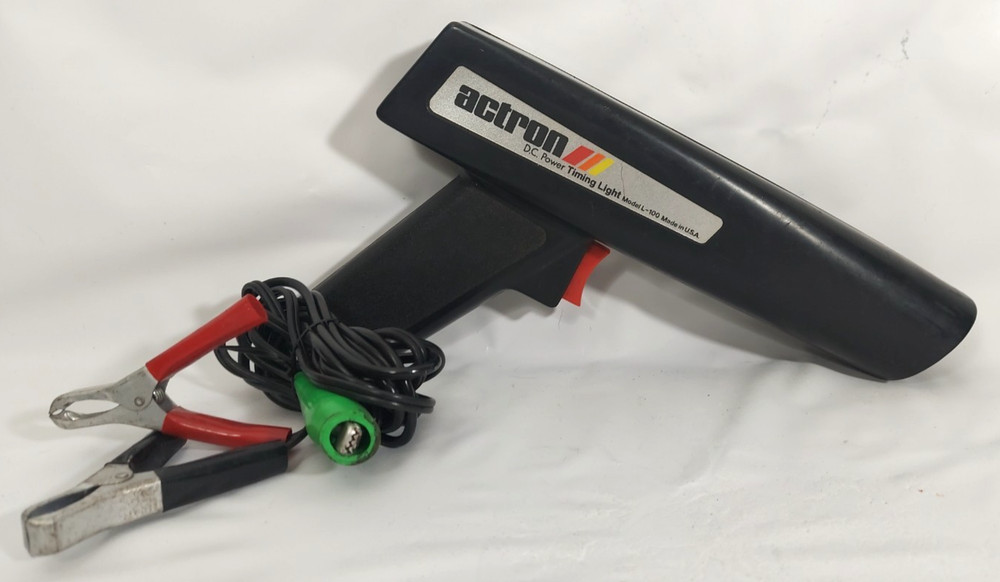 Actron D.C. Power Timing Light Model L-100. TESTED