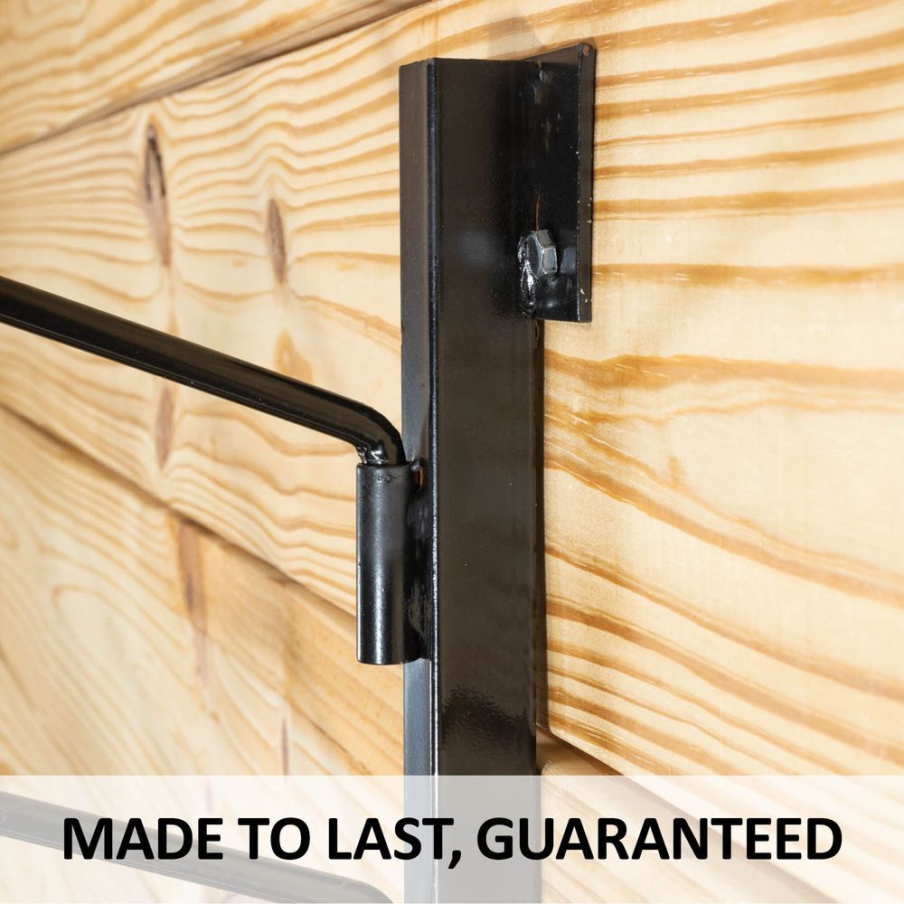 Easy-Up Max Air 10 Hook Mounted Pad Rack | Quick Drying | Space-Saving Design