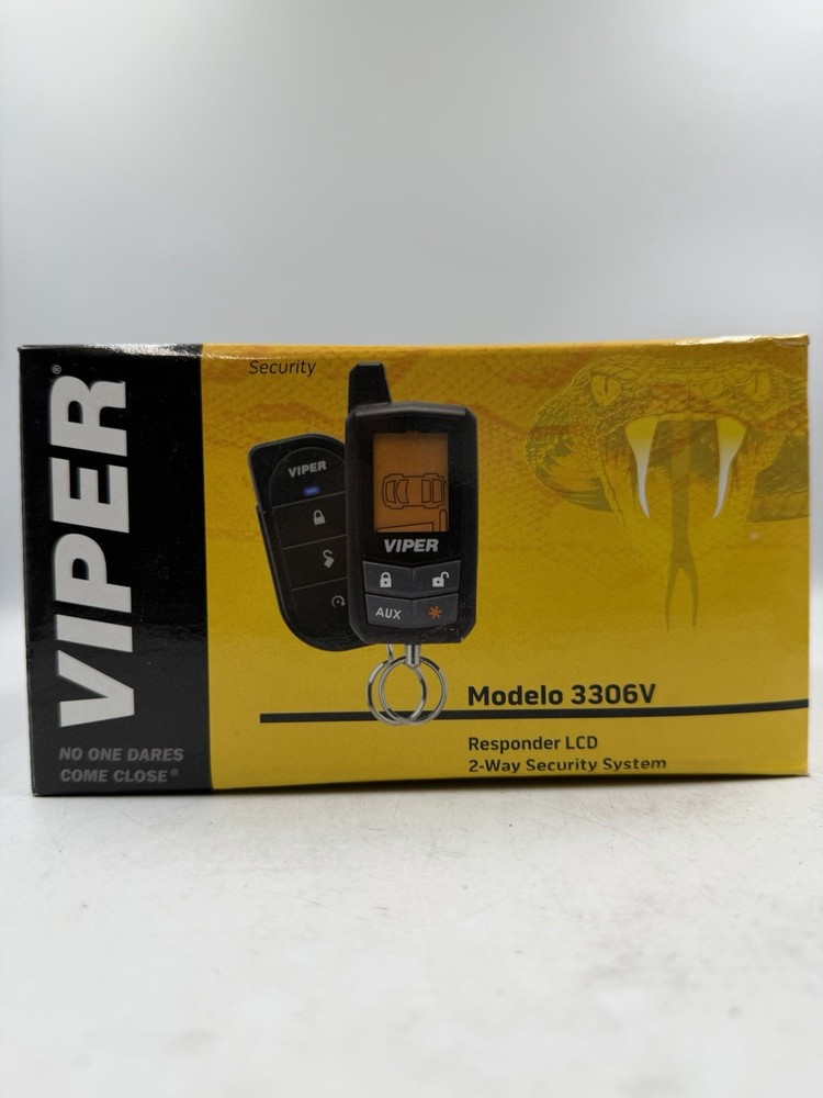 Viper 3306V Responder LCD 2-Way Car Security System