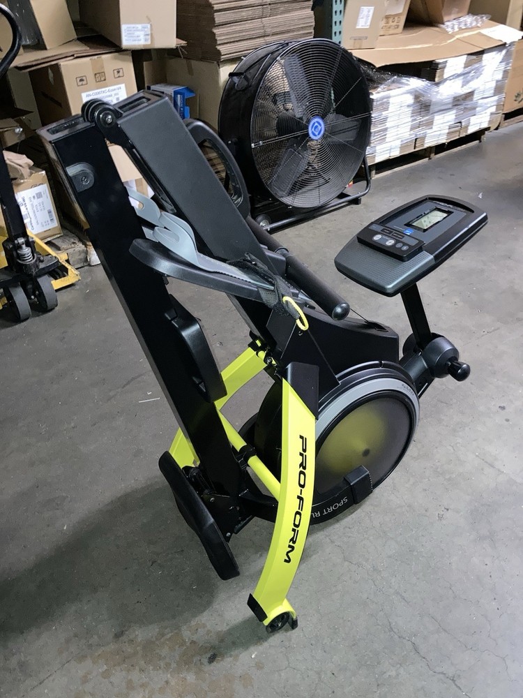 ProForm Sport RL Rowing Machine iFit Compatible Black/Yellow, Floor Sample