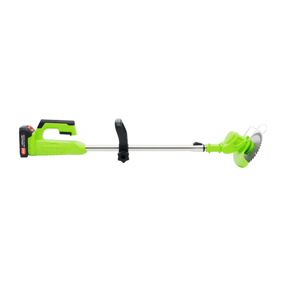 Electric Cordless Grass String Trimmer Lawn Edger WeedWacker Cutter & 2 Battery