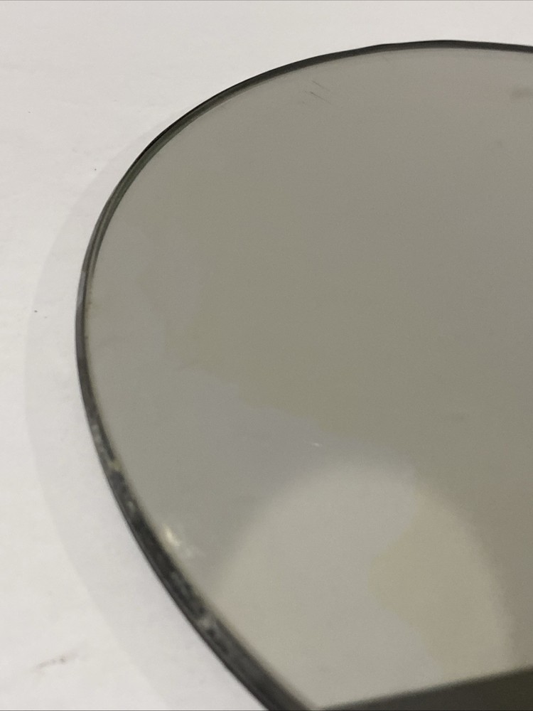 Vintage Silver Tone Hand Held Mirror