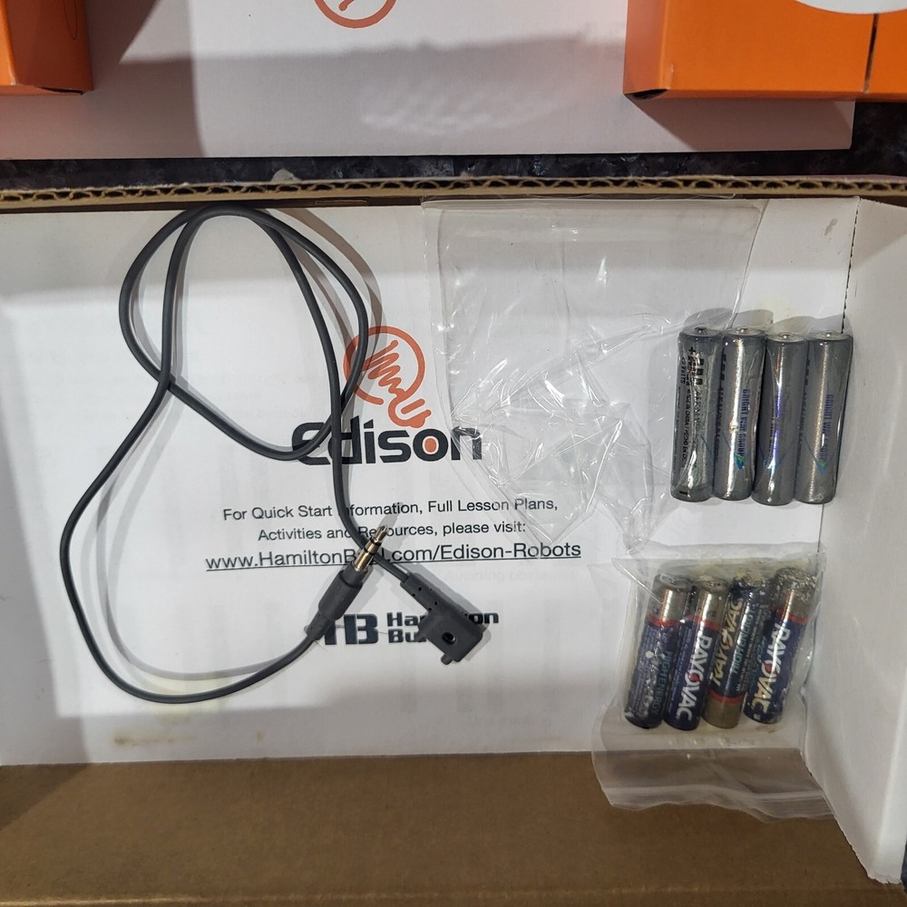 HamiltonBuhl Edison Educational Robot Kit STEM Robotics and Coding Kit 2-Pack