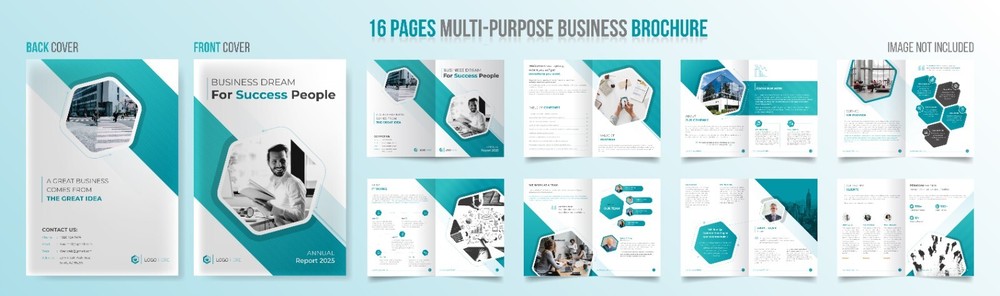 Professional Flyer Brochure 30+ Templates Multi-Layout Multi-Page Vectors