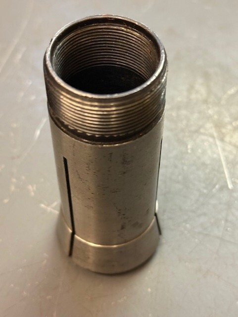 1/2" Round 5C Collet w/Internal Threads