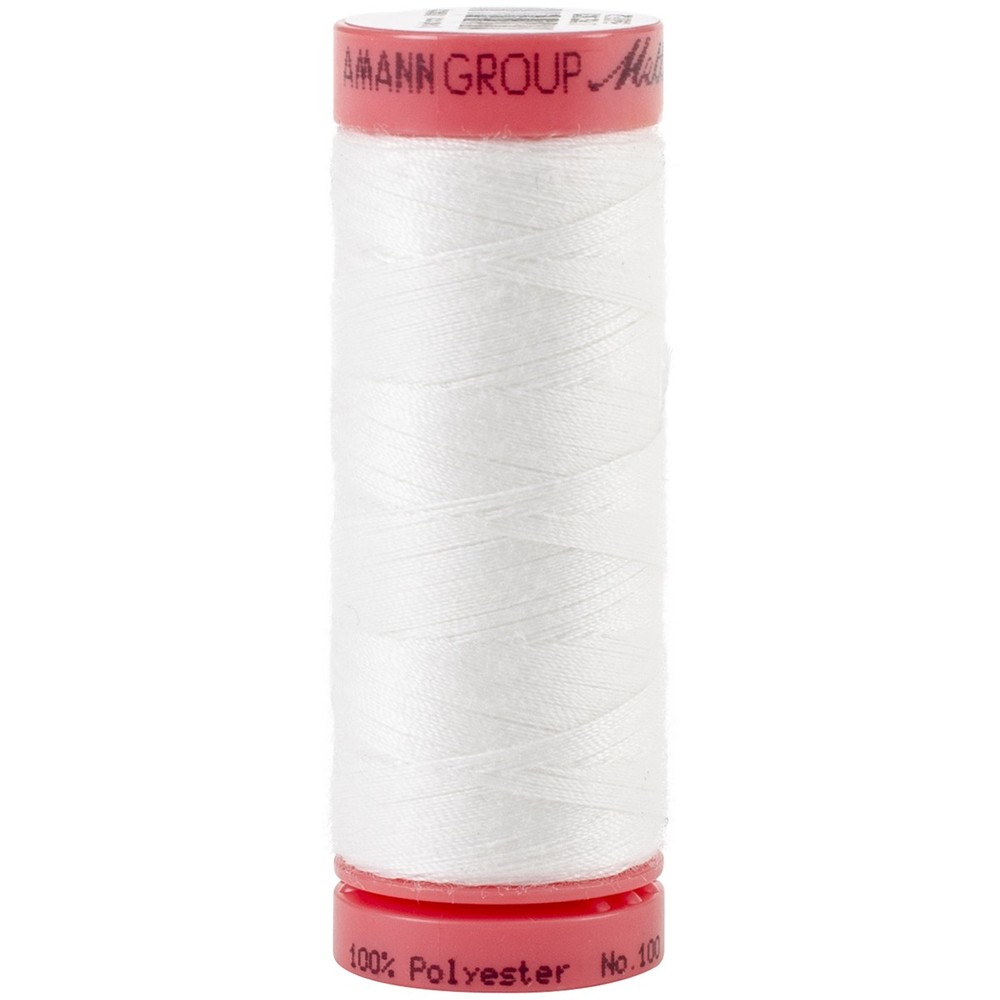 Metrosene 100% Core Spun Polyester 50wt 165yd White