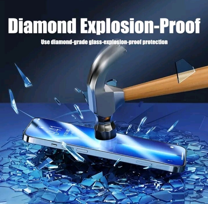 iPhone 15 Pro Tempered Glass Screen Protector (4 Pack)