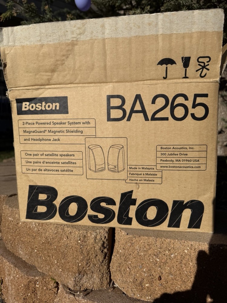 Boston Acoustics BA265 computer speakers