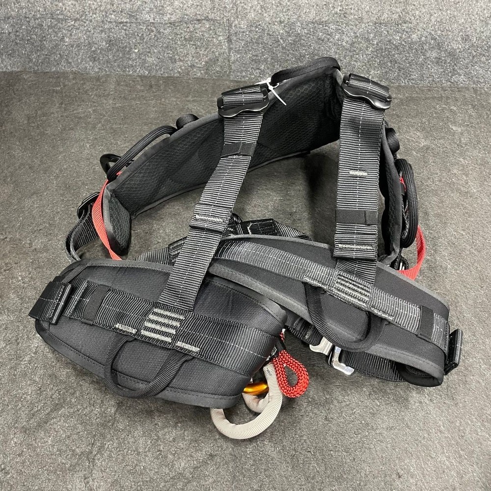 CAMP Tree Access ST Sit Harness Adjustable Size S - L, Black/Red