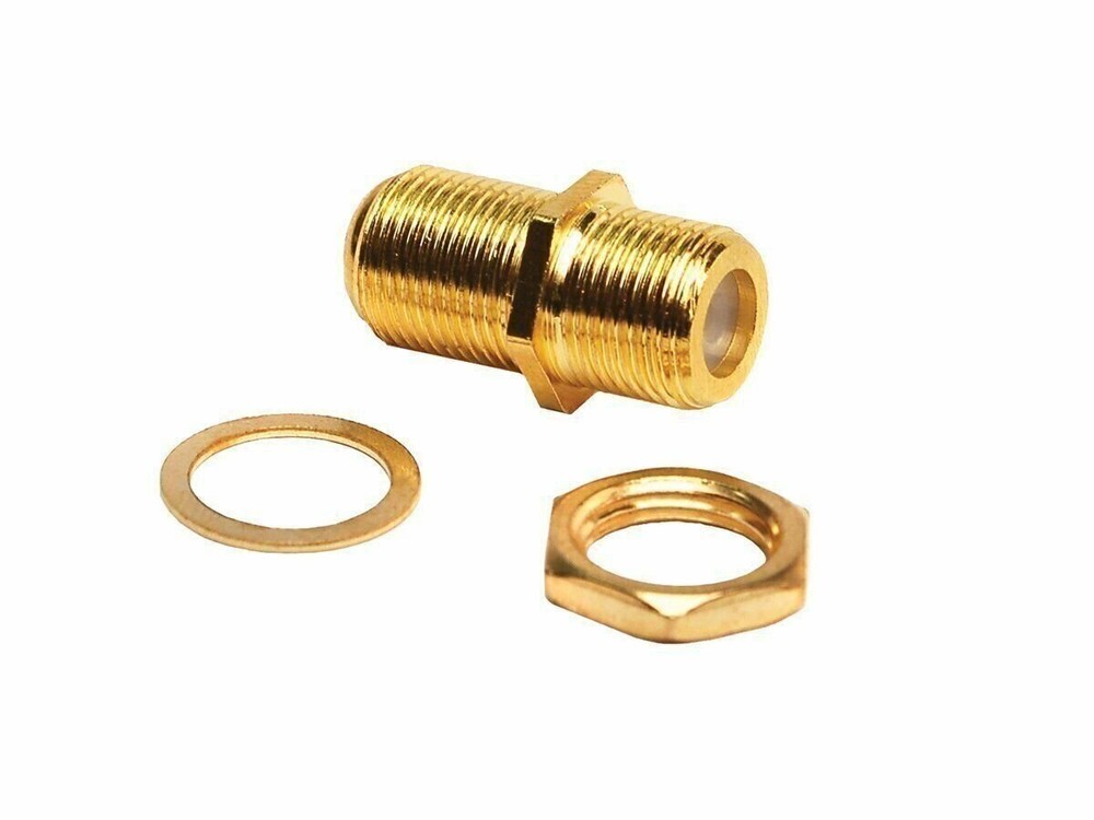 RV Designer T187, Gold Cable Splice, Connects Coax