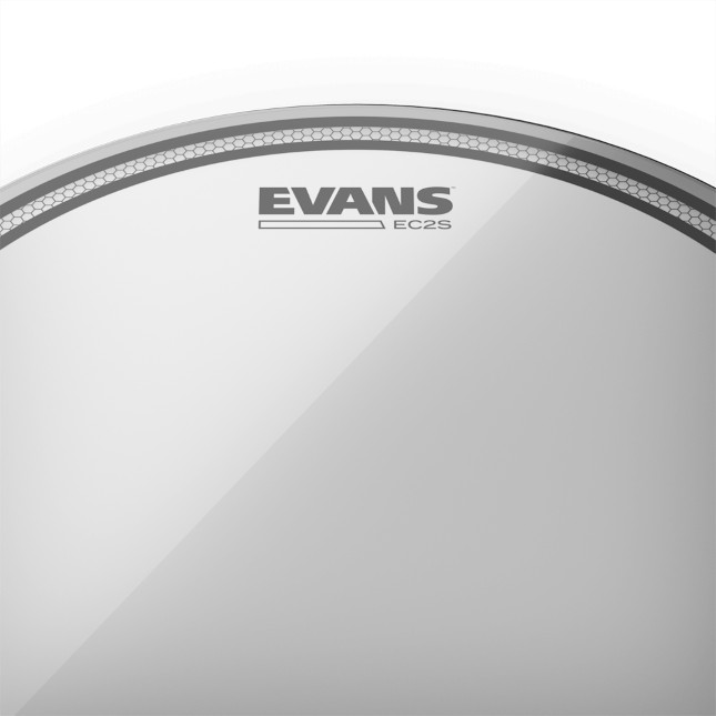 Evans EC2 Clear Tom Drum Head 13 Inch TT13EC2S