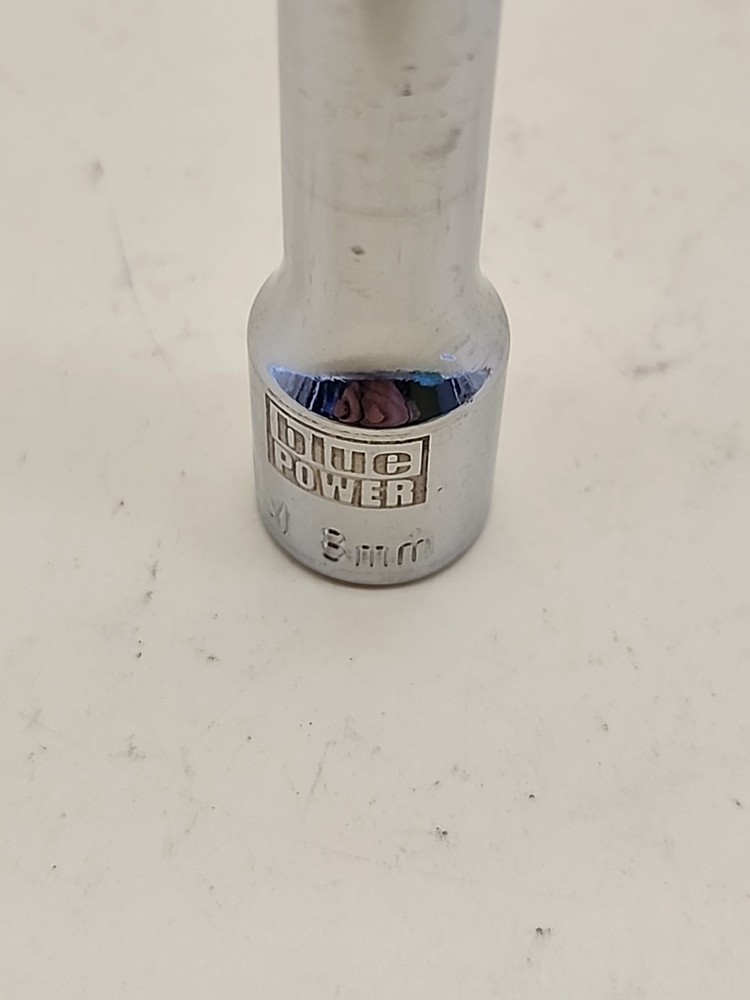 Blue Power Tools Socket CBP22LM 8mm 6-Pt