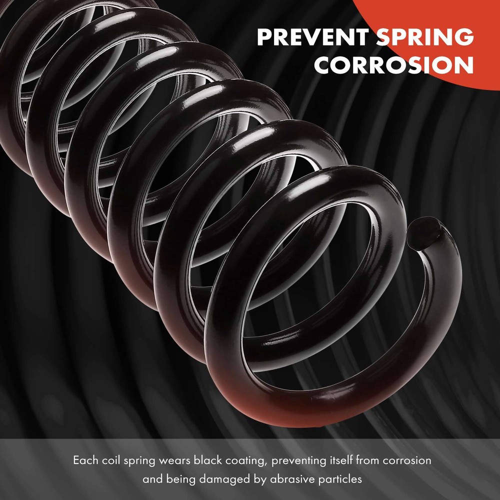 2x Front Coil Spring Set for Express 1500 2500 Savana 1500 2500 2003 2004-2006