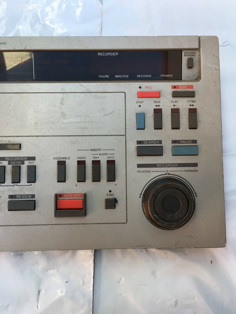 SONY Model RM-440 - Professional Video Automatic Editing Control Unit