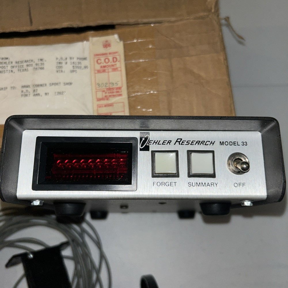 Oehler Research Model 33 Chronograph