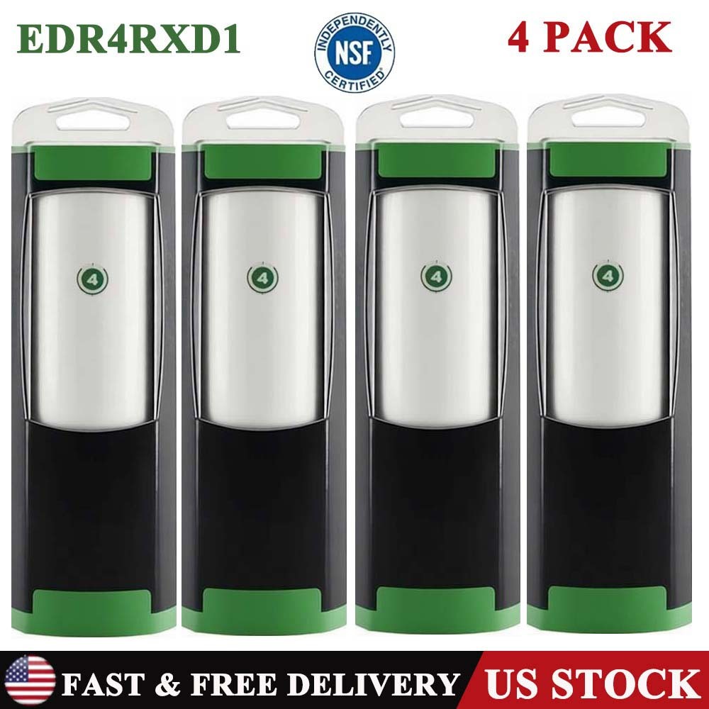 4 Pack Replacement For ΕVΕRYDROP ΕDR4RXD1 Refrigerator Water Filter 4 Sealed New