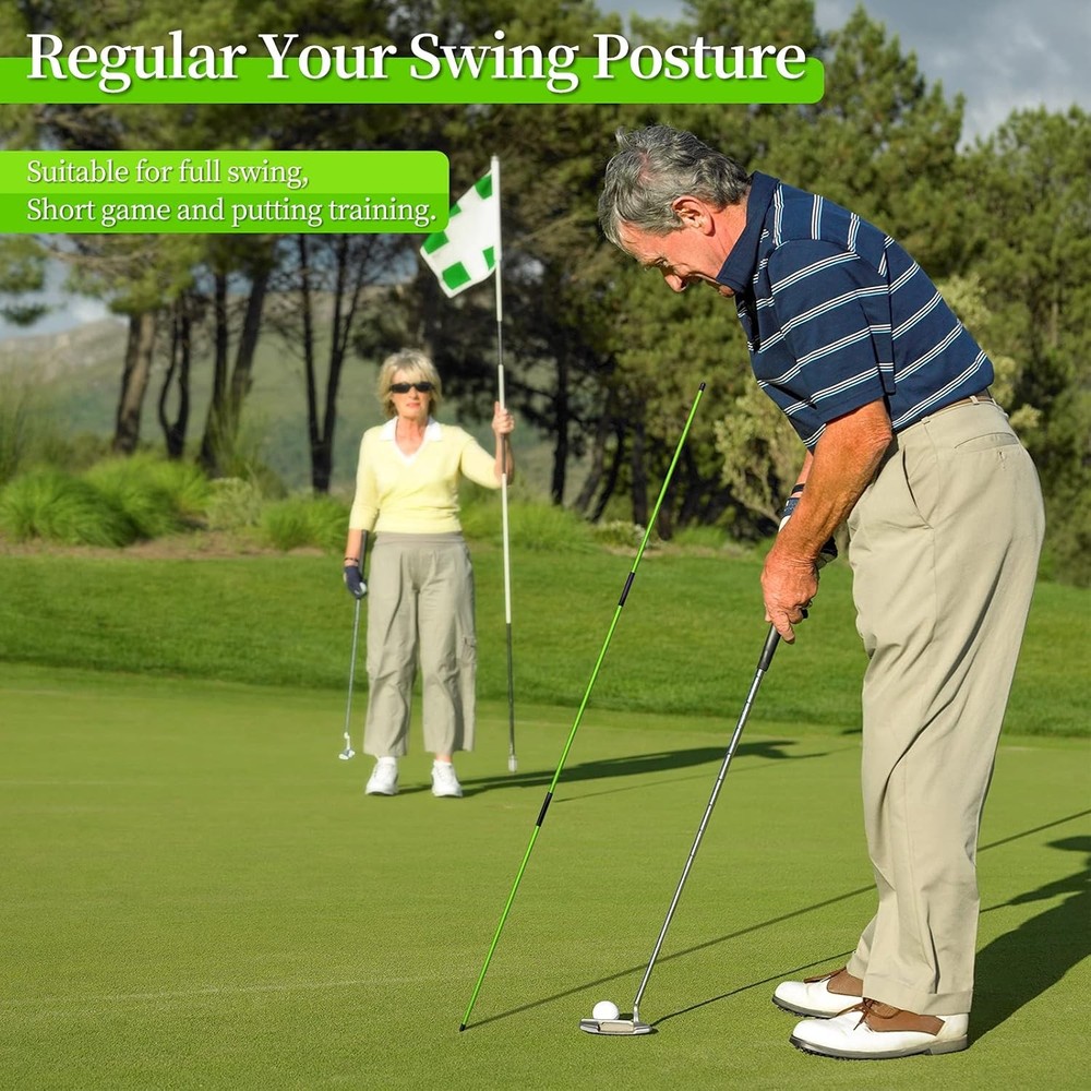 Golf Alignment Sticks Training Rods 48in Practice Aid