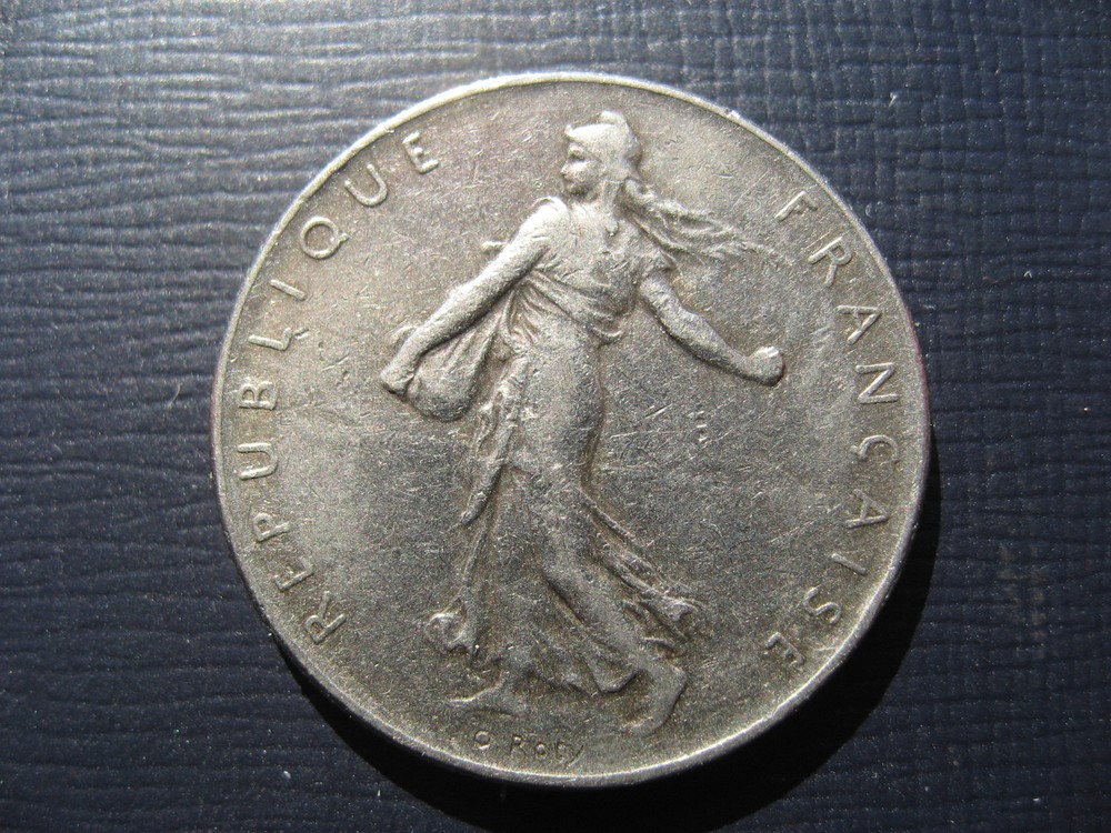 France One Franc 1960.