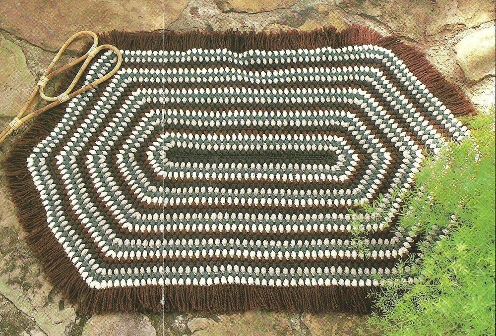 Area Rug crochet pattern instructions