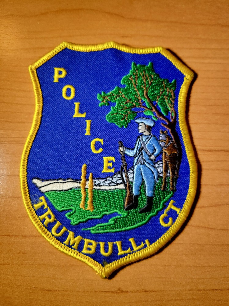 Trumbull CT Police Shoulder Patch
