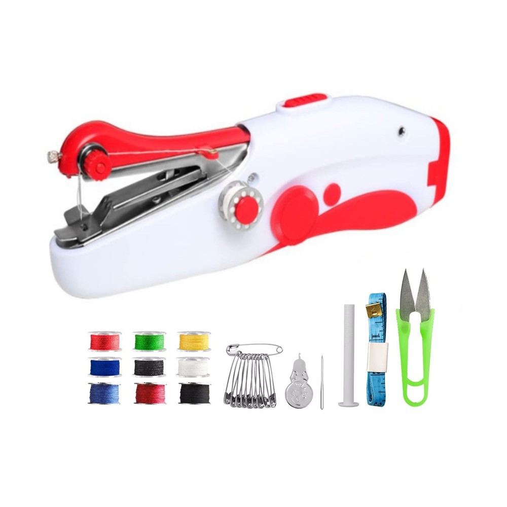 Portable Handheld Sewing Machine Stitch Electric Compact Travel Mini Tool