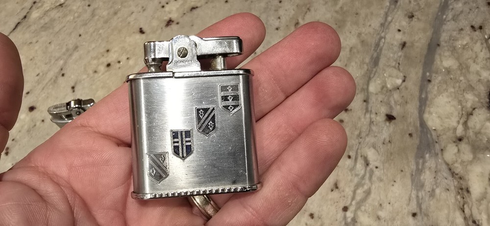 Vintage Ronson Lighters Whirlwind Princess Standard