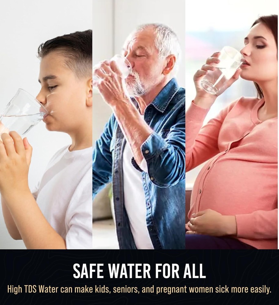 Professional Water Tester for Drinking - Accurate TDS Meter ADVANCED