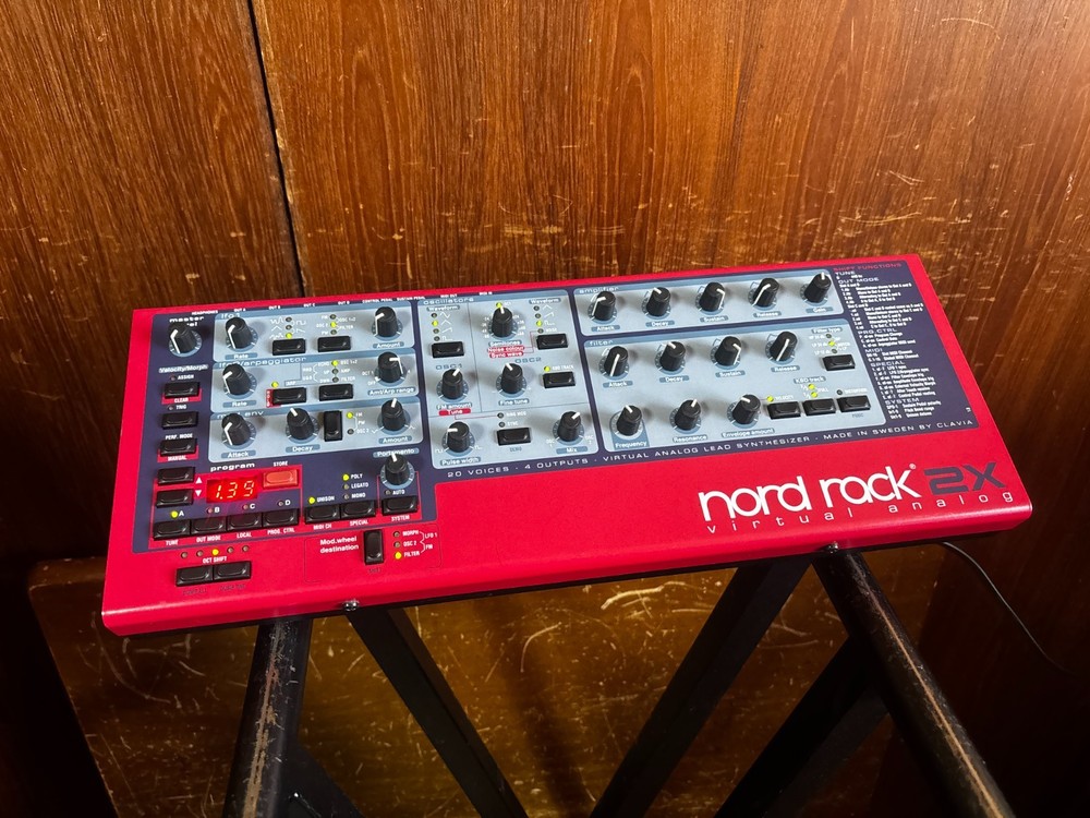 Nord Rack 2X Rackmount Virtual Analog Synthesizer