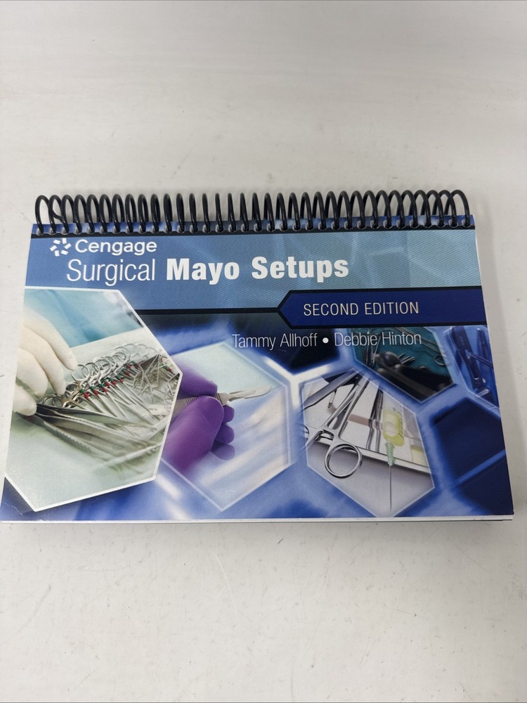 Surgical Mayo Setups, Second Ed. Spiral bound Version *Mild Cover Damage
