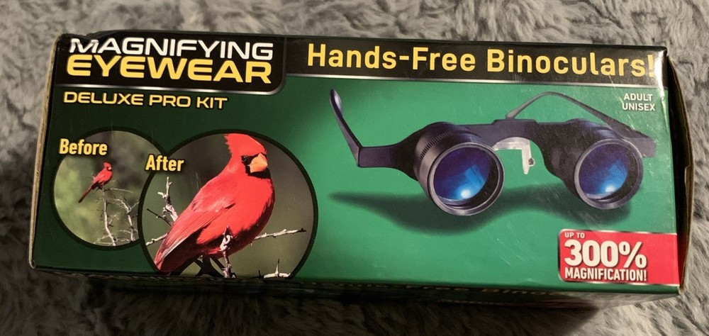 Zoom Optics Hands Free Binocular Glasses