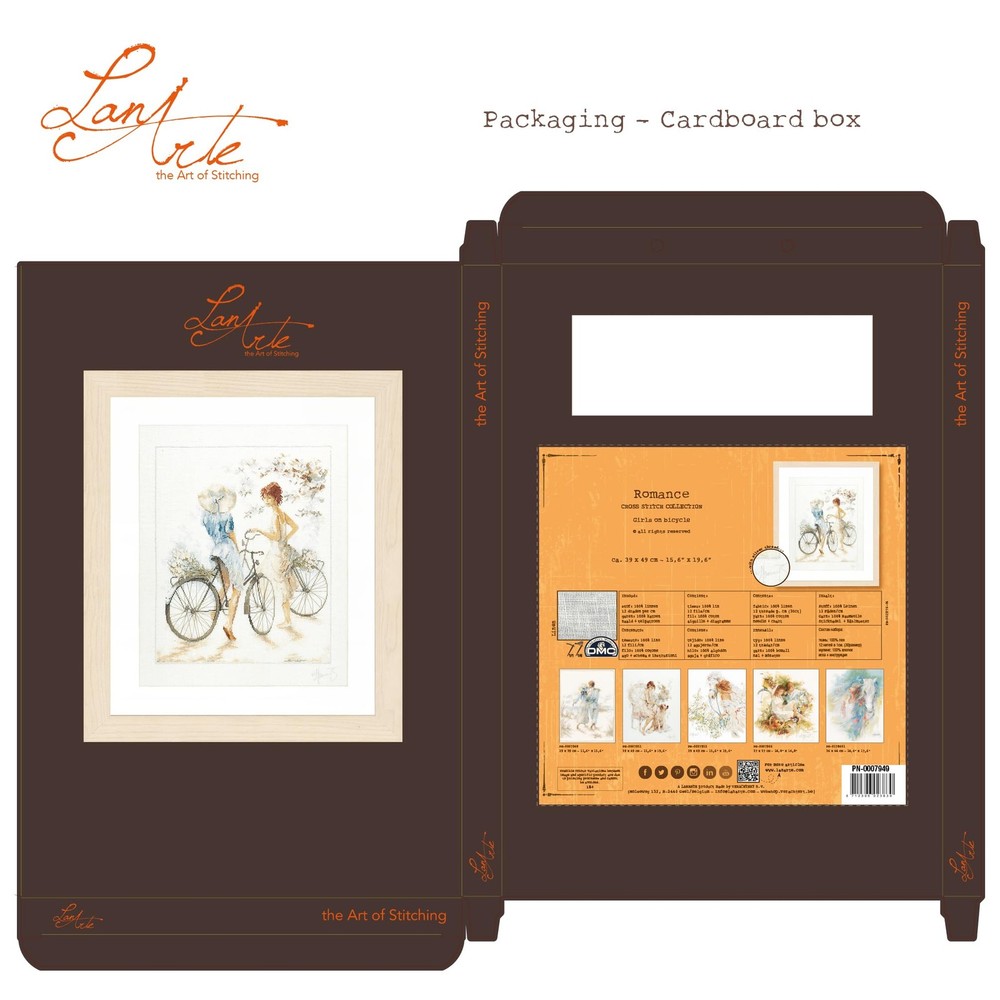 Vervaco Counted Cross Stitch kit (Bicycles)