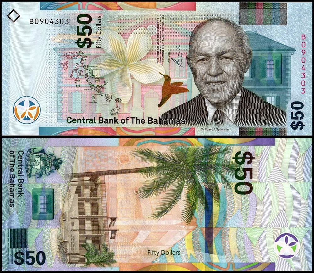 Bahamas 50 Dollars, 2019, P-81, UNC
