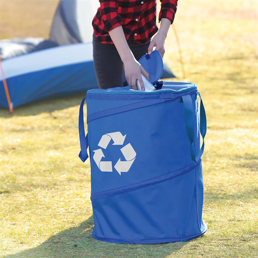 Coghlan's Deluxe Pop-Up Recycle Bin - Blue