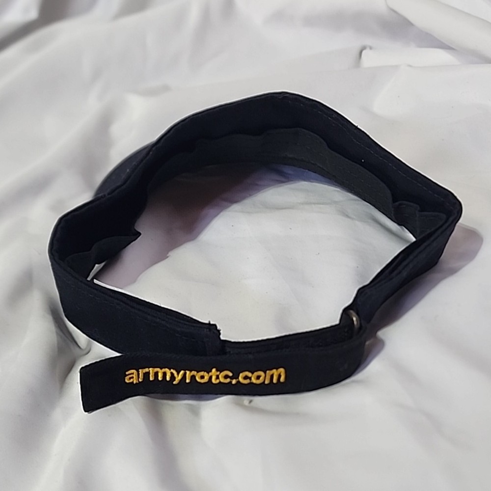 Army ROTC Leadership Excellence Visor Black Yellow Patch