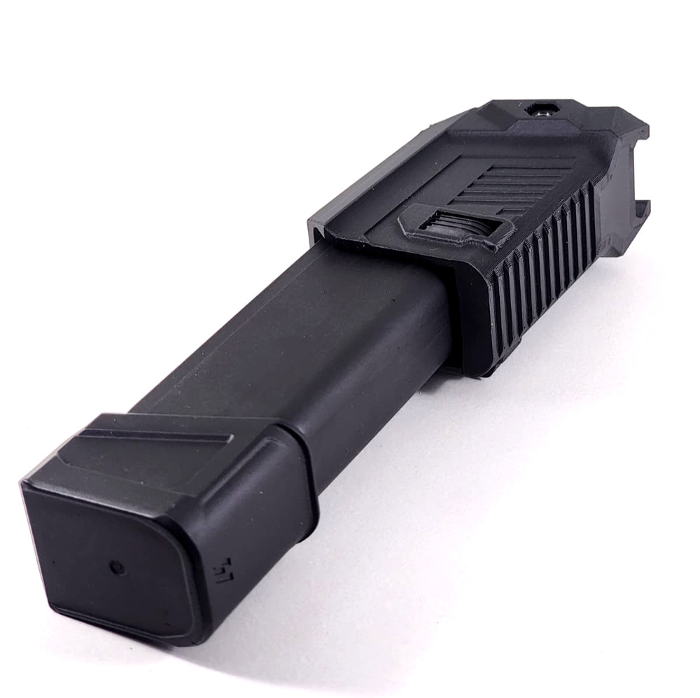 Angled Magazine Pouch for Glock Double-Stack Mags – Picatinny 1913 Rail Mount