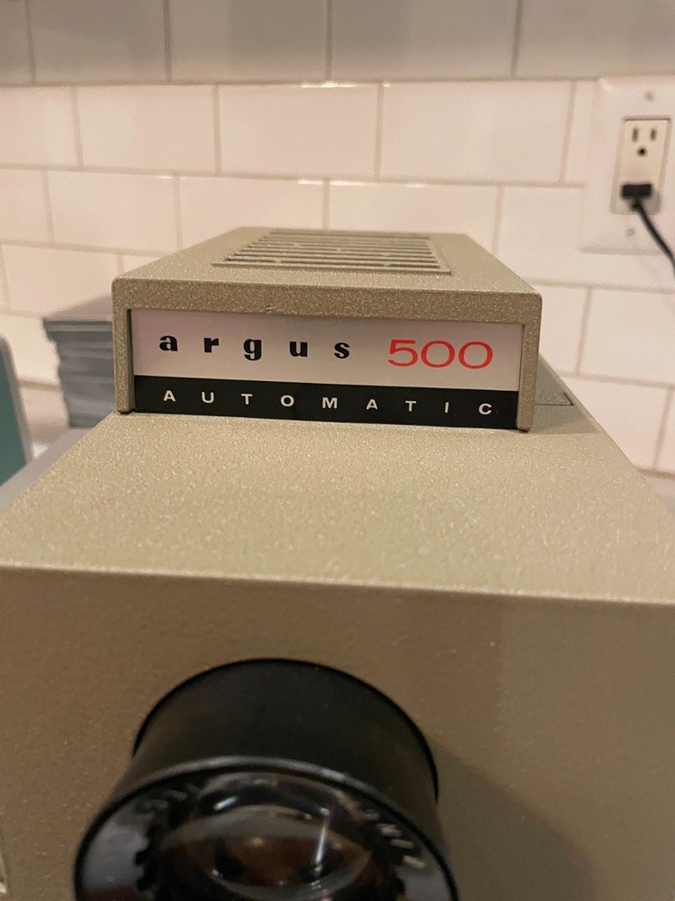 Argus Slide Projector 500 Electromatic Model 58