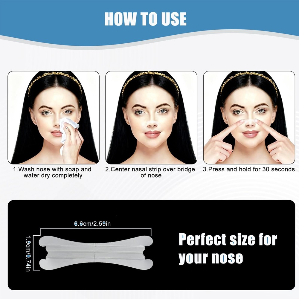 Nasal Strips Clear Nose Strips(60)