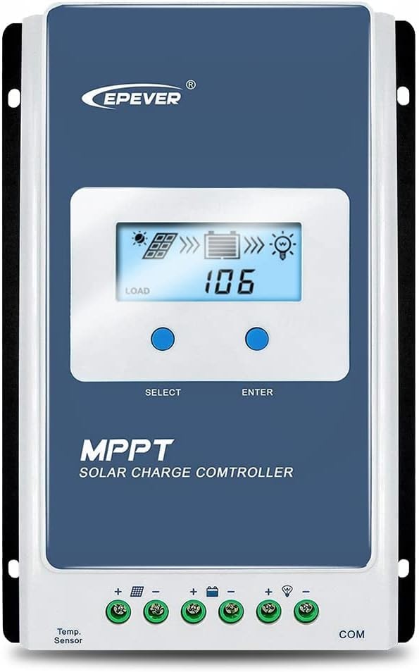 EPEVER 60A MPPT Solar Controller 12V 48V Auto