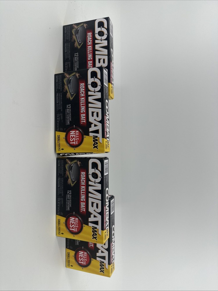 4 Combat Source Kill MAX Small Roach 12 PCS Kills Small Roaches